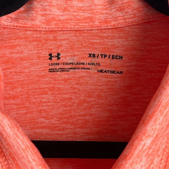 Under Armour Orange Full-zip HEATGEAR jacket - XS - Picture 4 of 12